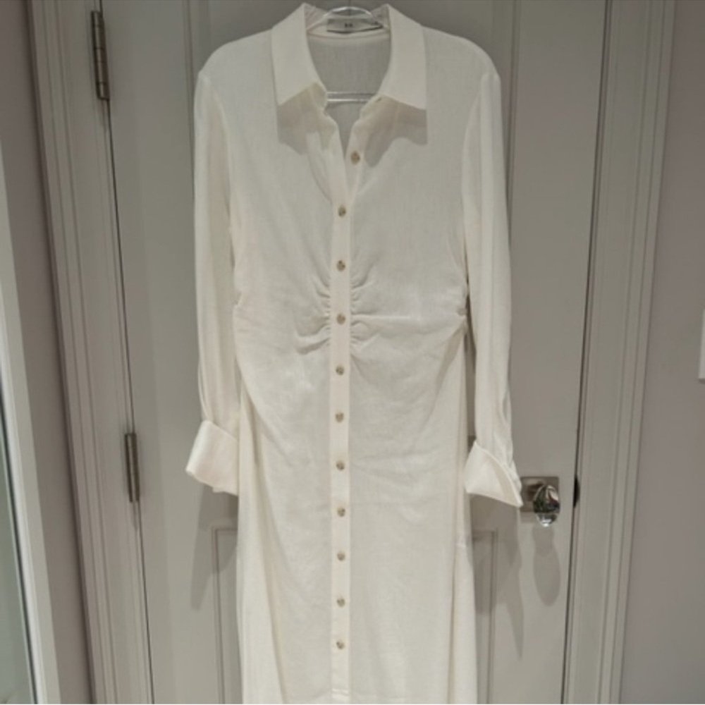 SIR the label Cream Maxi Dress